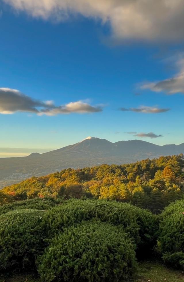 浅間山の景色